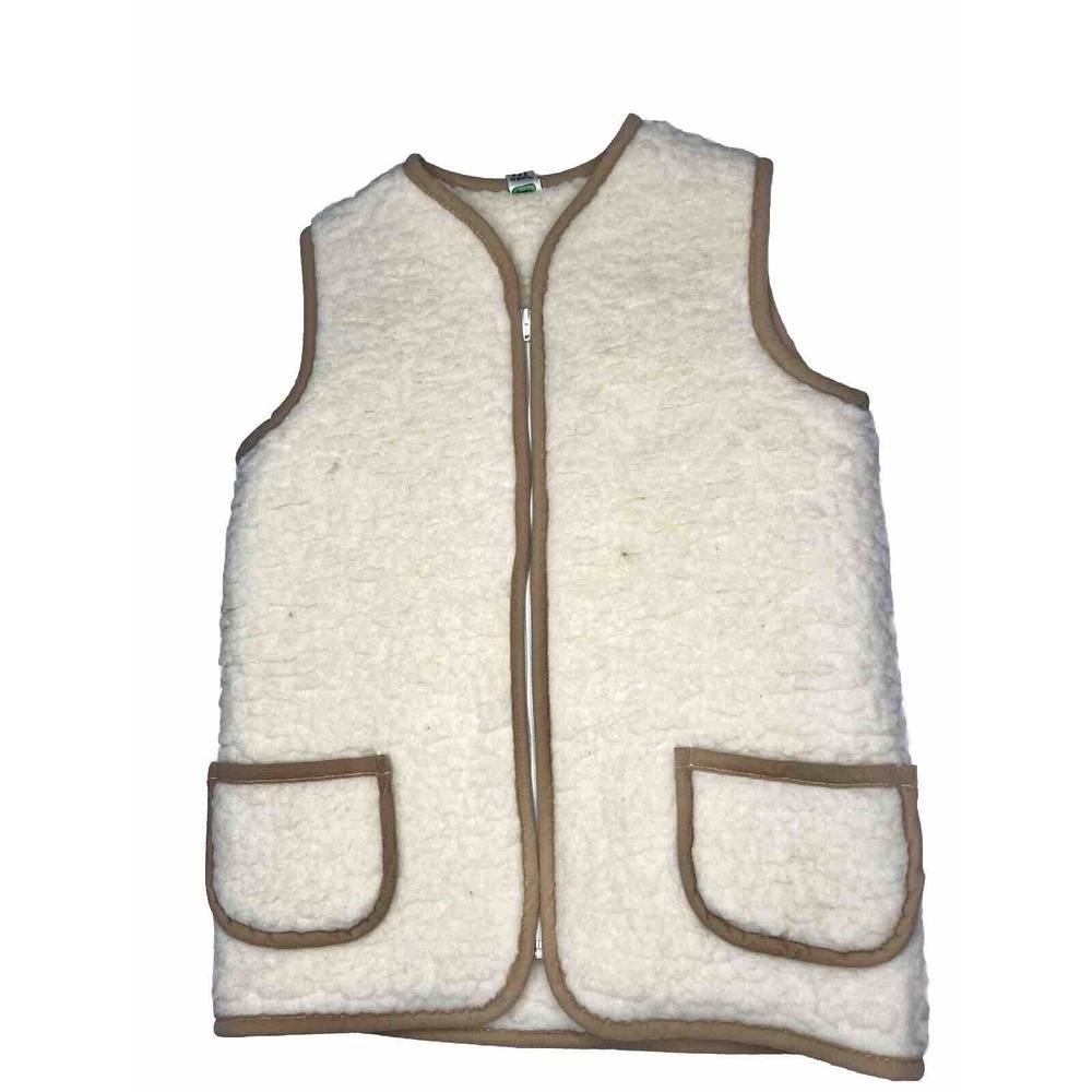 VTG FESTE VEST Small MEN SPORT WESTERN SHERPA TRUCKER HUNTING HIKING Made In AUS